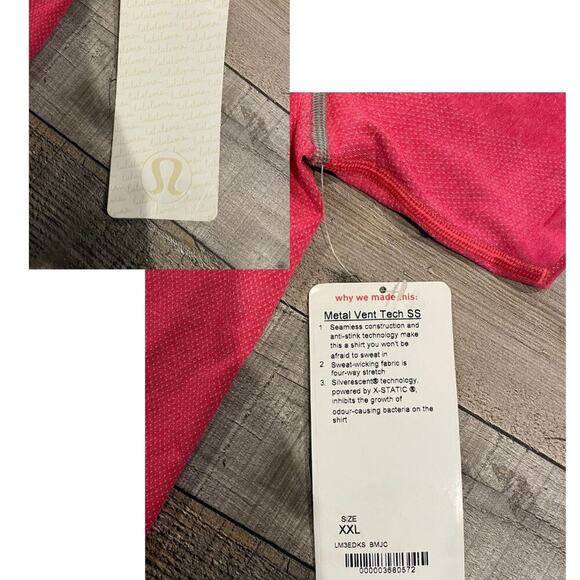 Lululemon Mens XXL T-shirt NWT | Vent Tech Lightweight - Picture 3 of 15
